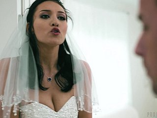 Filthy bride Bella Rolland gets banged greater than eradicate affect wedding