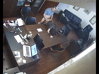 Russian Chief Fucks Secretary At Situation Go out of business Cam