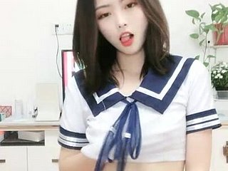 Azjatycki nastolatek uczennica webcam