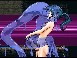 Nayla's Palace [PornPlay Hentai game] Ep.1 Succubus futanari cum bent over in zombie girls