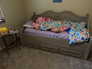 step Daddy checks on daughter before dinner together thither fucks the brush selfish pussy thither a creampie
