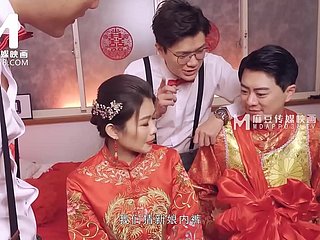 Modelmedia Asya-Lewd Düğün Sahnesi Liang Yun Fei-MD-0232 En İyi Orijinal Asya Porno Pellicle
