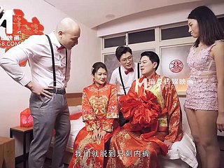 ModelMedia Asia - Escena de boda lasciva - Liang Yun Fei в - MD -0232 в: Mejor video porno de Asia way-out