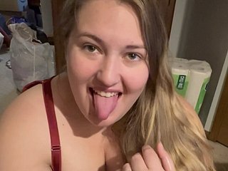 HOT bbw Join in matrimony Blowjob Go for Cum!!  more a smile