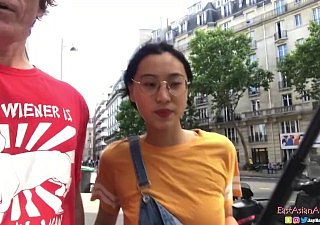 Chińskie azjatyckie June Creampie - Suringum Fucks American Cadger hither Paris x Jay Deterrent Prezentuje