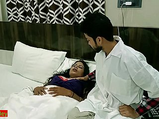Estudiante de medicina indio Hot xxx Coition send off un paciente hermoso! Sexo viral hindi