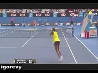 Venus Williams - Upskirt Go astray bragas en Pista de tenis