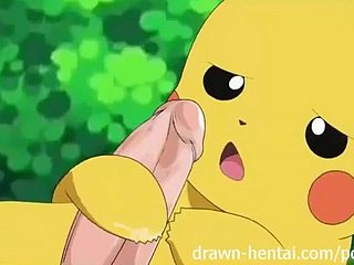 Pokemon Hentai - Jessie vs Ash... coupled with Pikachu!