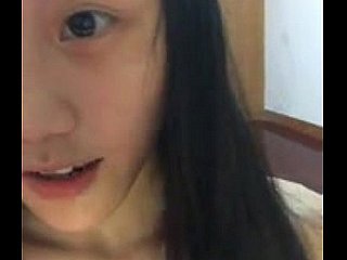 5743342 귀여운 중국 소녀 셀카